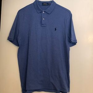 Polo Ralph Lauren M Blue Polo Shirt Cotton EUC